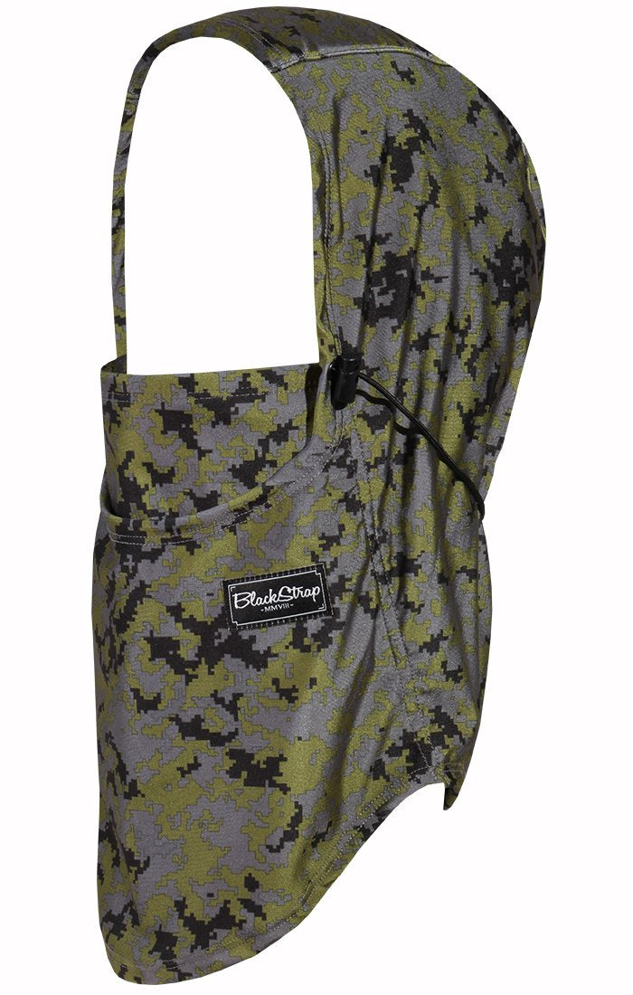 Pasamontañas Team Hood De BlackStrap - Doble Capa, Ajuste Para Casco, Protección UPF 50+