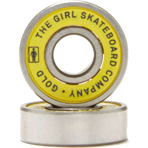 Girl - Gold Premium Abec 7 Skateboard Bearings