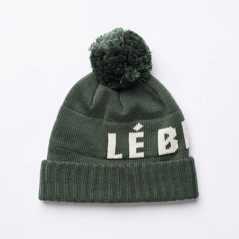 Le Bent - The Logo Pom Pom Merino Beanie