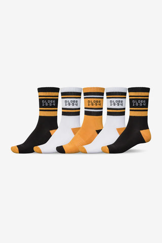 Globe - Bengal Crew Sock 5 Pack