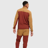 Blackstrap - Men's Tribrid Grid Fleece Pullover Jacket 1/2 Zip