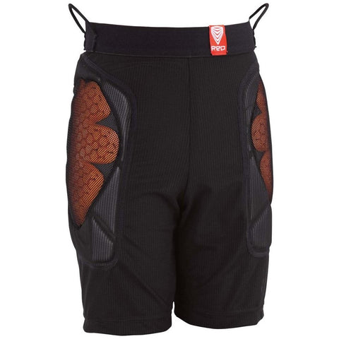 RED - Youth Base Layer Impact Short