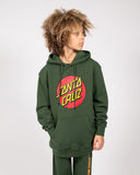Santa Cruz - Youth Classic Dot Front Pullover Hoodie