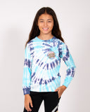 Santa Cruz - Youth Crane Dot Long Sleeve Tee